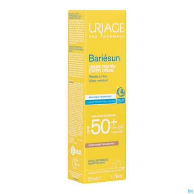 Uriage Bariesun Creme Teintee Doree Spf50+ 50ml