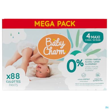 BABY CHARM COUCHE MAXI 8-15KG 88