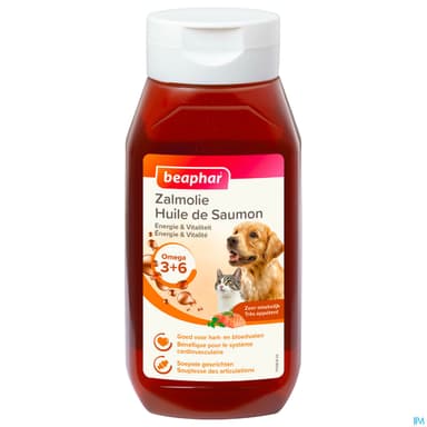 BEAPHAR HLE SAUMON CHIEN CHAT430ML