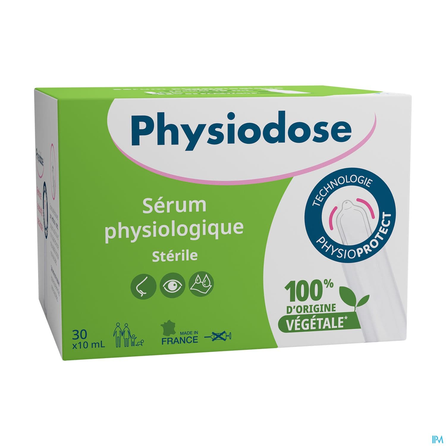 PHYSIODOSE SERUM PHYS VEGET 10ML30