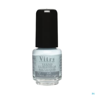 Vitry Vernis Ongles Bleu Orage Mini 4ml