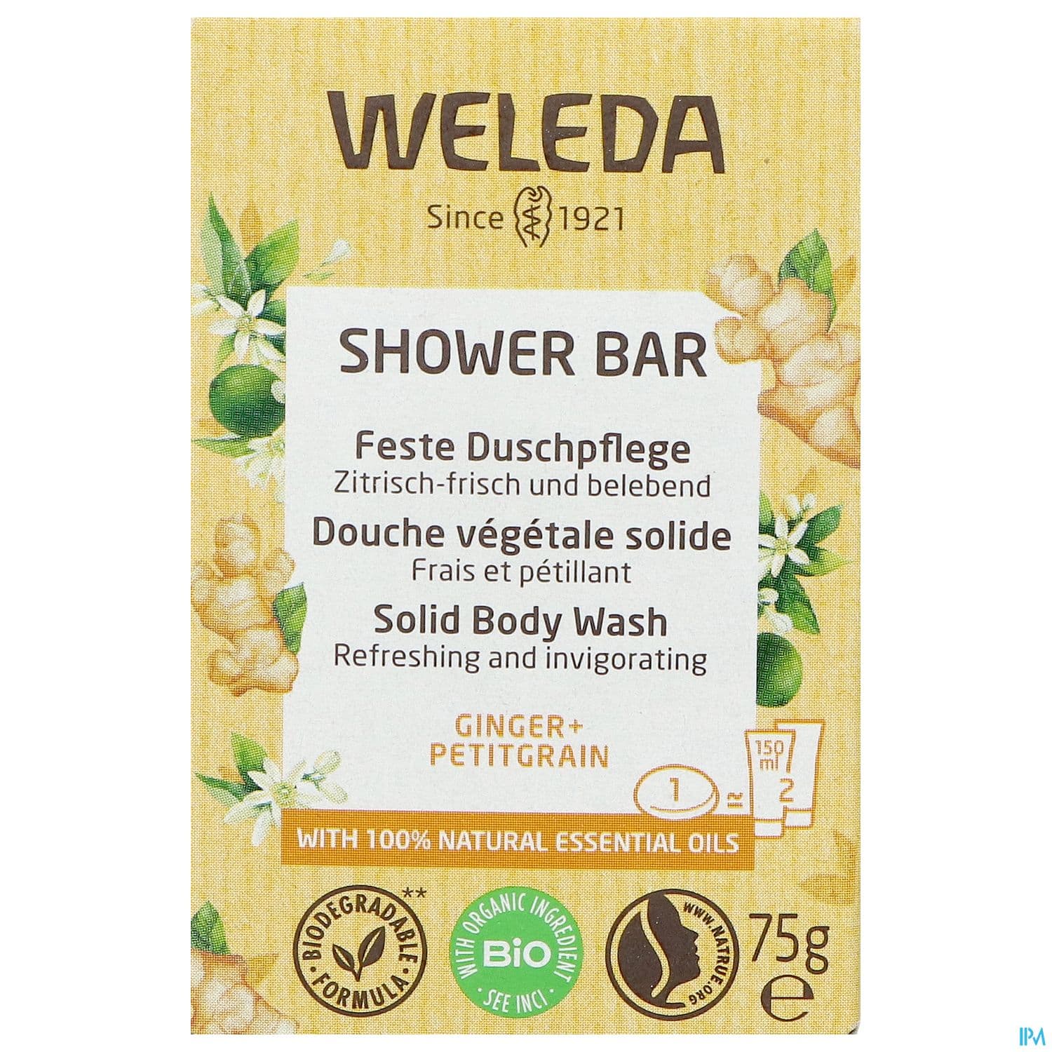 WELEDA SAV DCH GING PETITGRAIN 75G