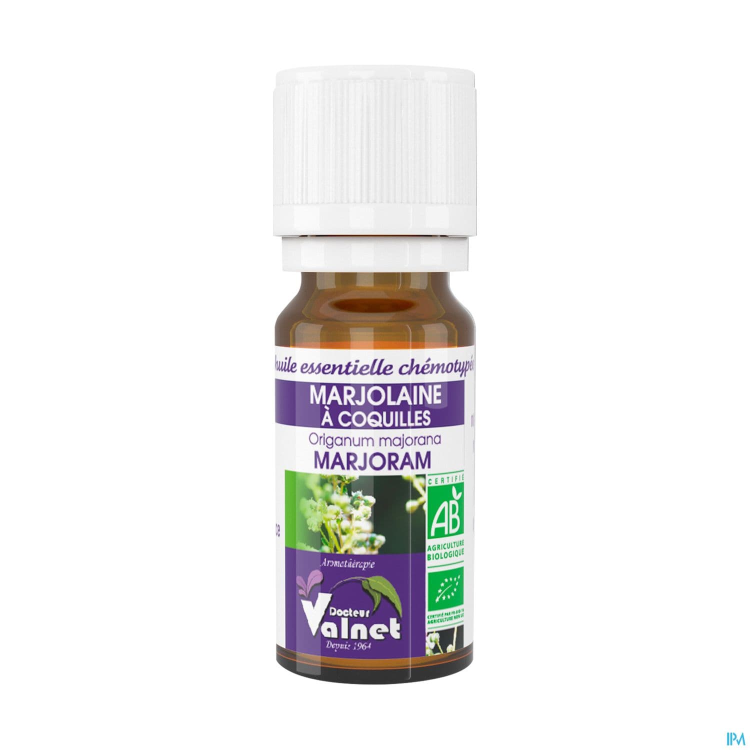 Valnet Huile Essentielle Marjolaine A Coquilles Bio 5ml