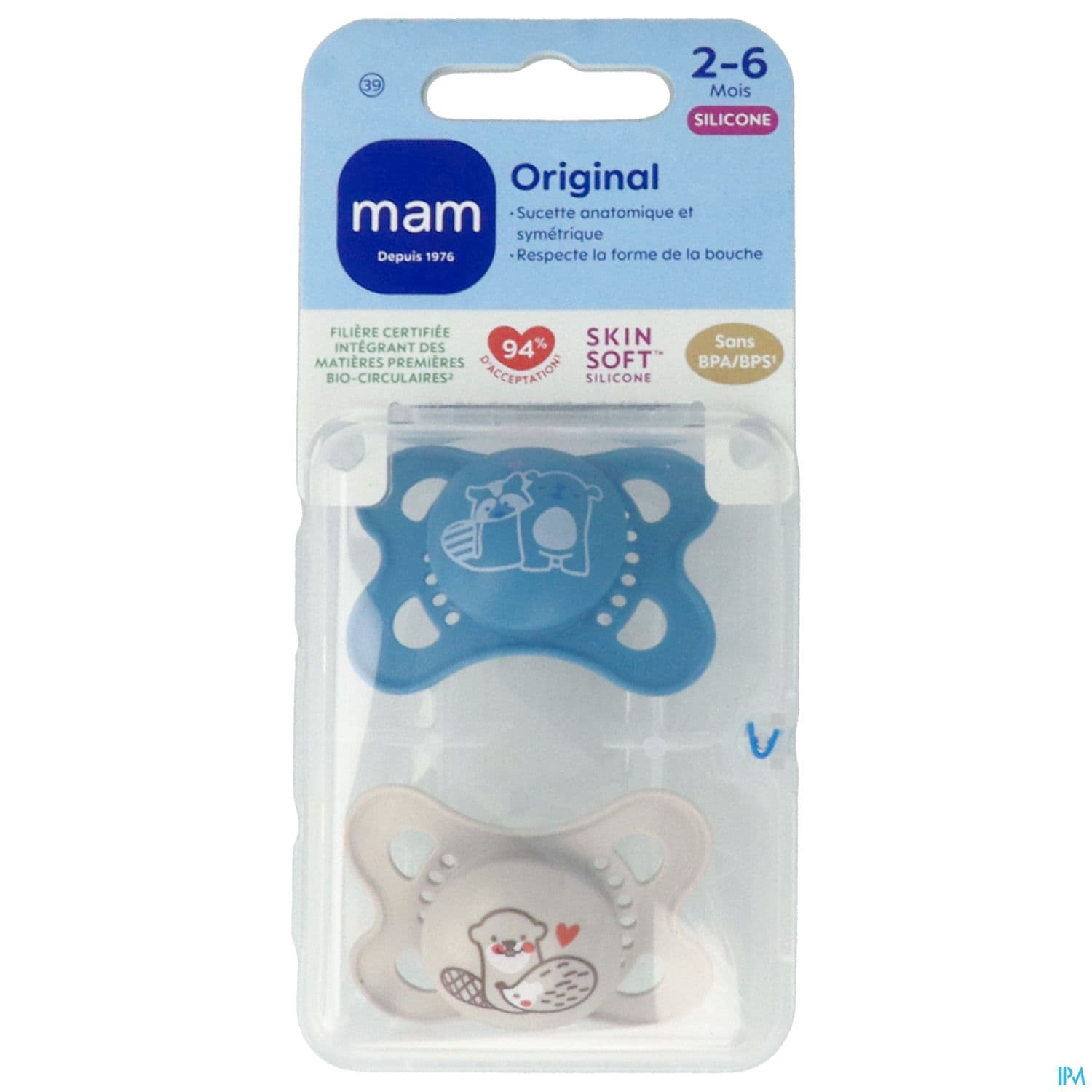 SUCET MAM ORIGIN NATUR SIL 2-6M X2
