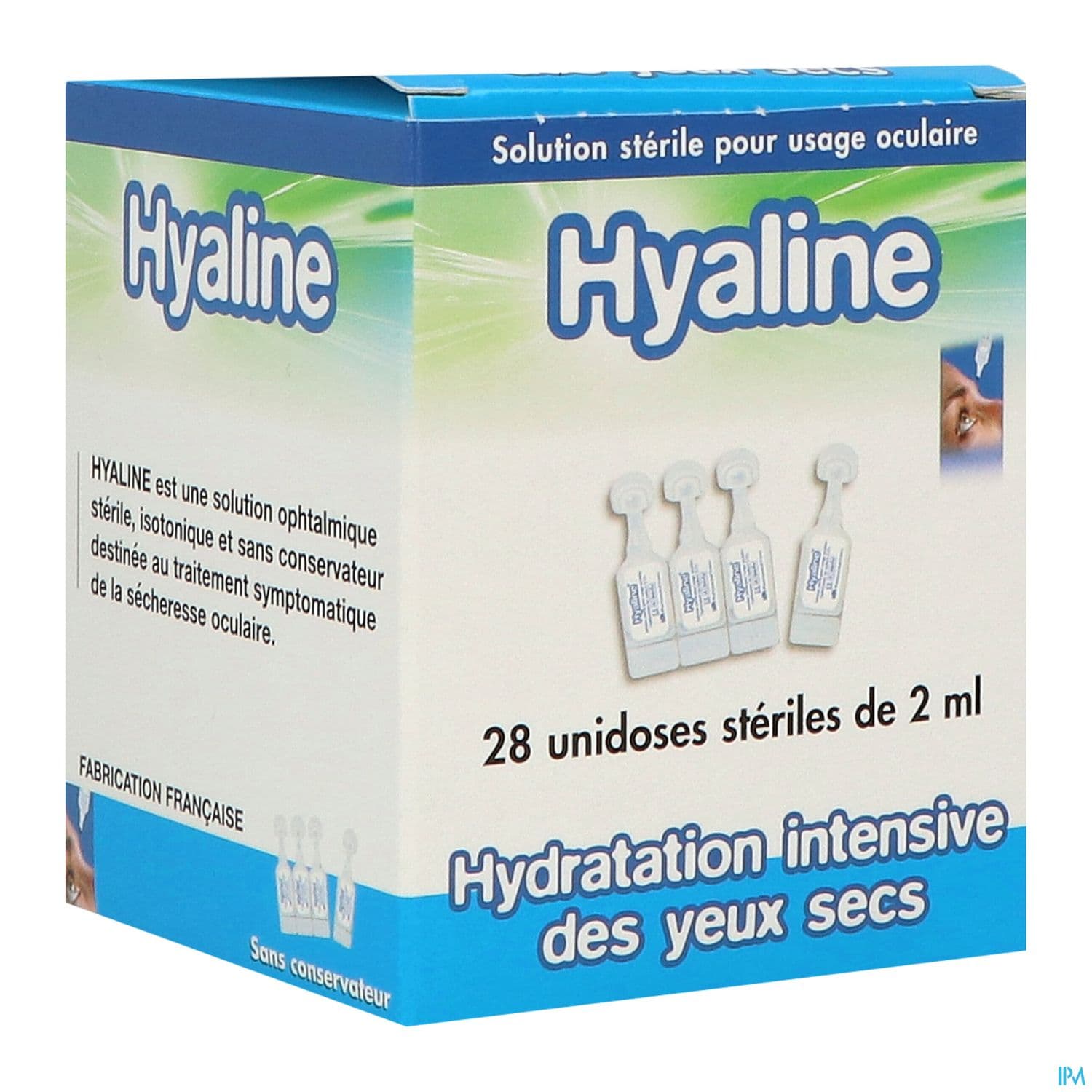 Hyaline Solution Ophtalmique Unidose 2ml 28