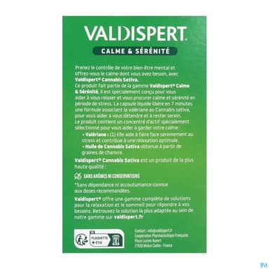 Valdispert Cannabis Sativa Capsule 24