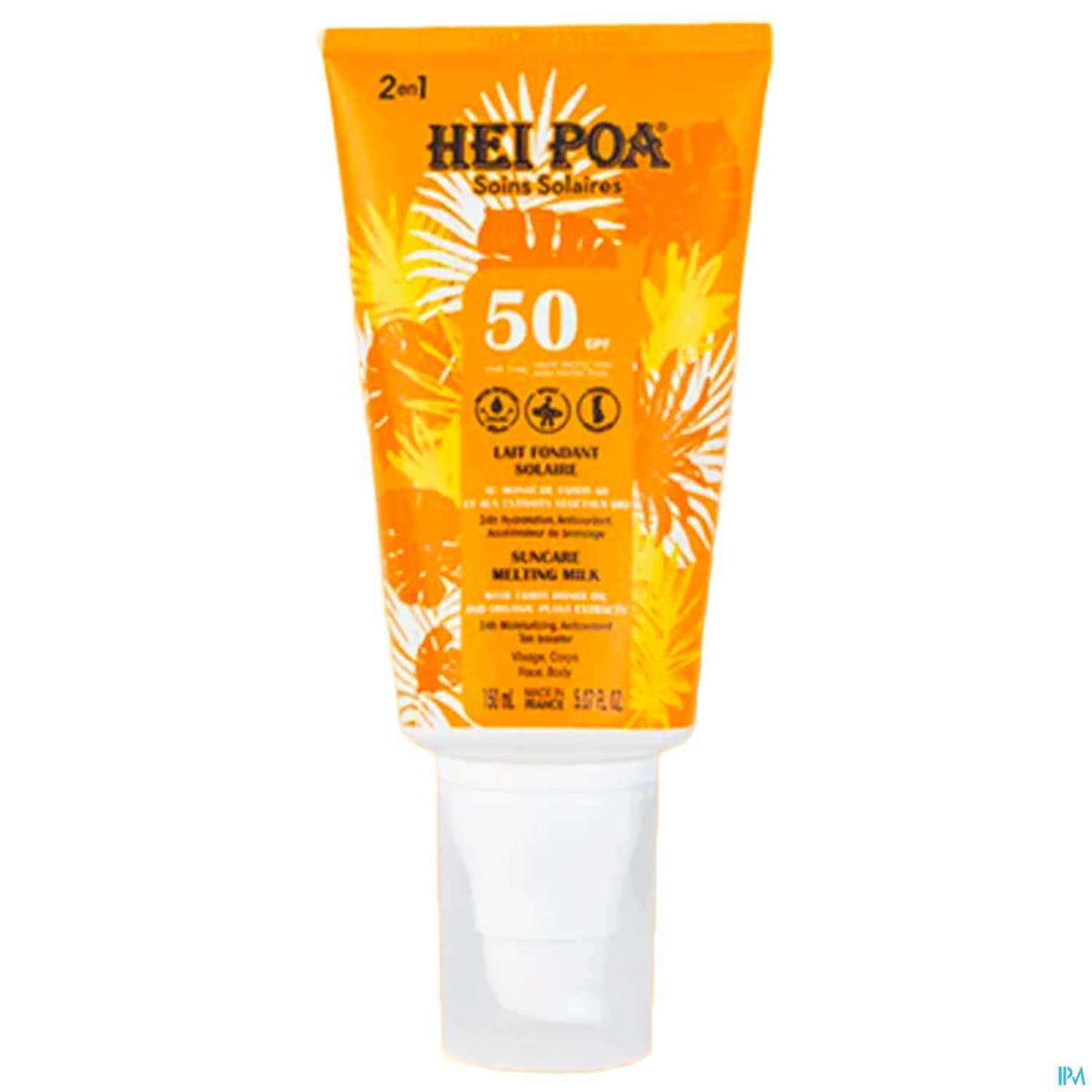 HEIPOA LAIT FONDAN SOL SPF50 150ML