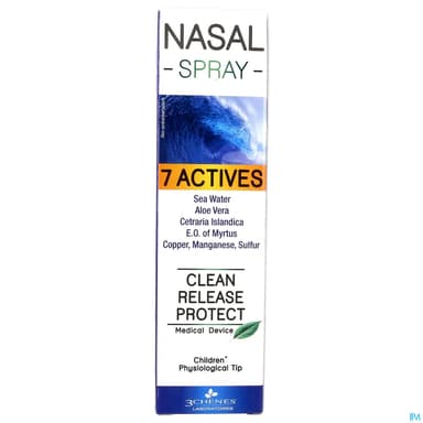 3 CHENES NASAL 7 ACTIFS SPR 50ML