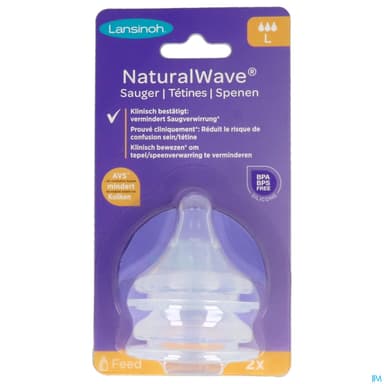 LANSINOH TETINE NATUREL WAVE RAP 2