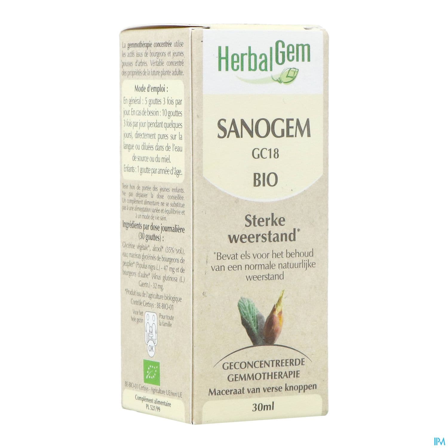 HERBALGEM SANOGEM BIO 30ML