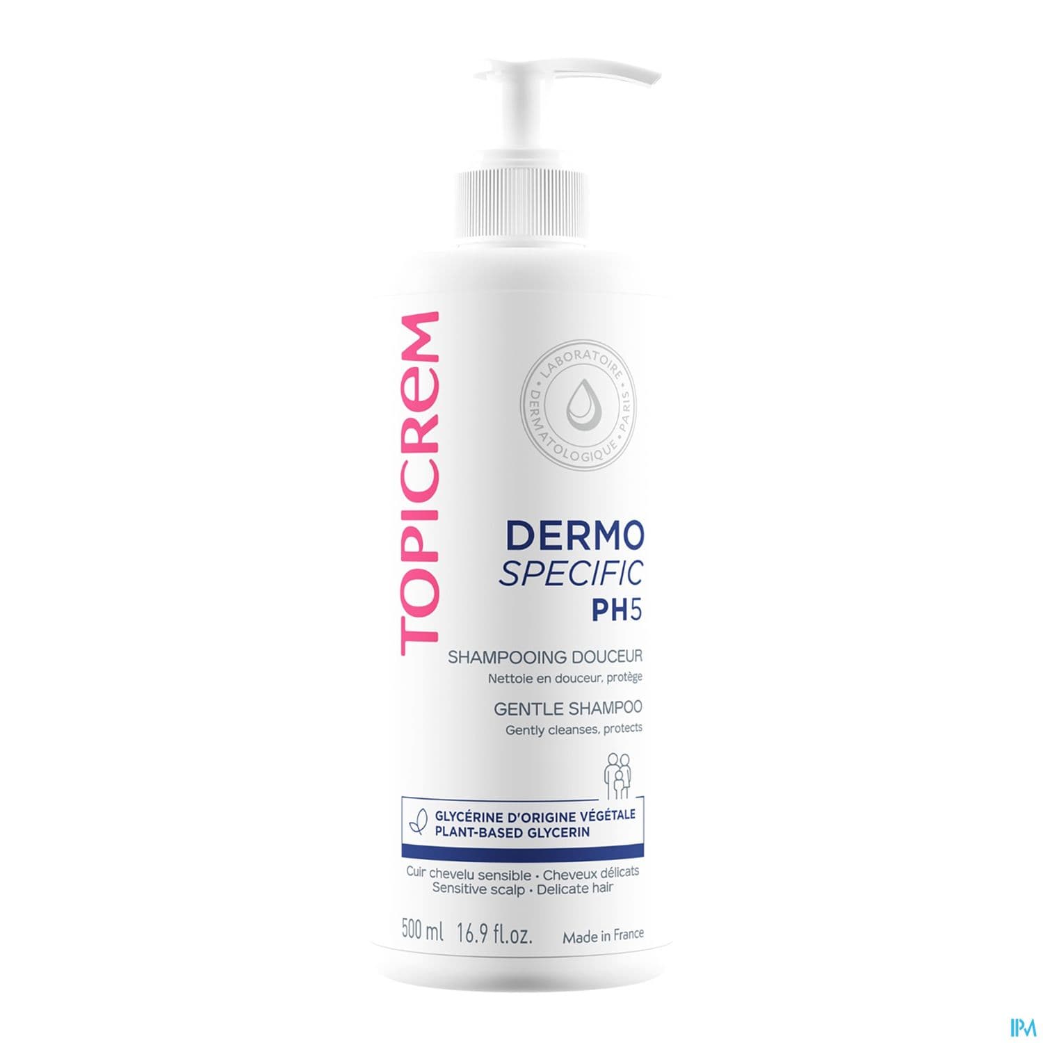 TOPICREM PH5 SH LAIT DOUCEUR 500ML