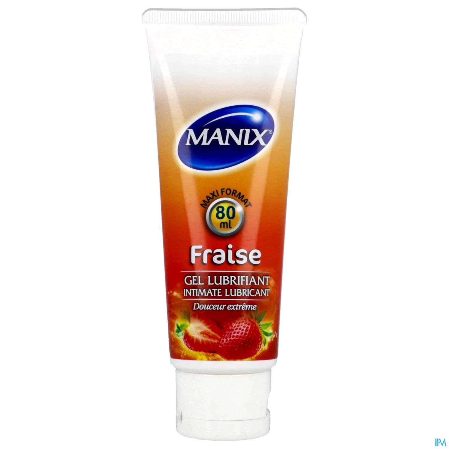 Manix Gel Lubrifiant Fraise 80ml