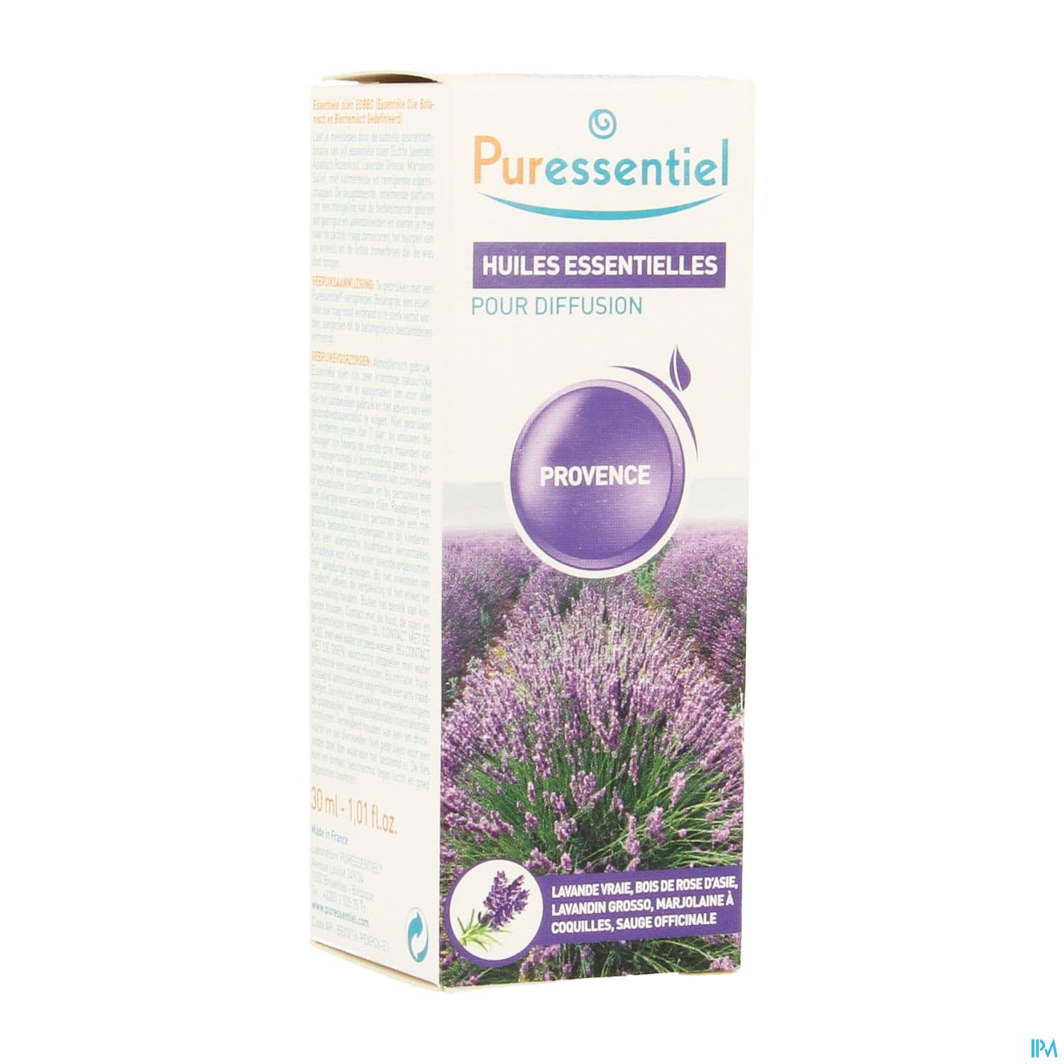 Puressentiel Diffuse Provence Huile Essentielle Pour Diffusion 30ml
