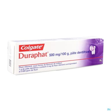 DURAPHAT 500MG/100G DENT TUB 51G
