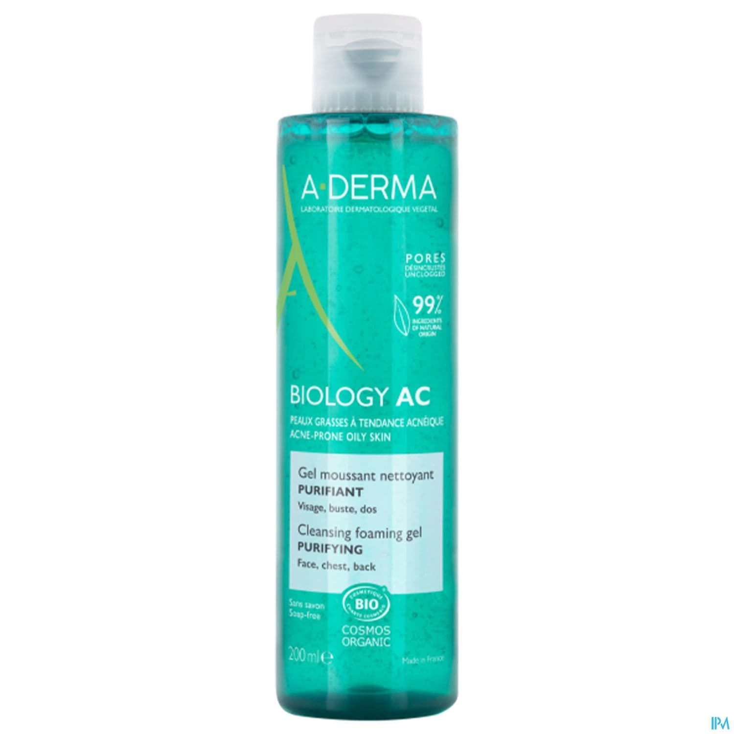 A-DERMA BIOLOGY AC GEL MOUSS 200ML