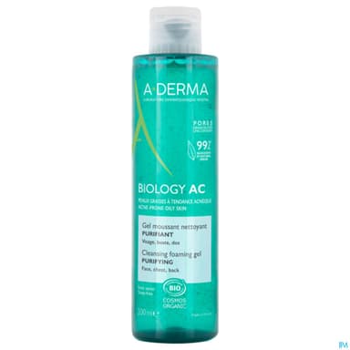 A-DERMA BIOLOGY AC GEL MOUSS 200ML