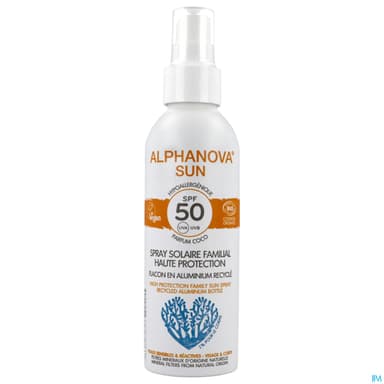ALPHANOVA SUN BIO SPF50 SPR 150G