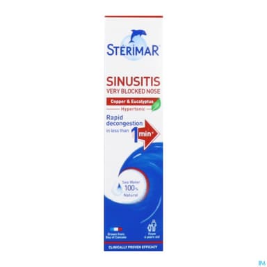 Sterimar Sinusite Nez Tres Bouche Spray 50ml