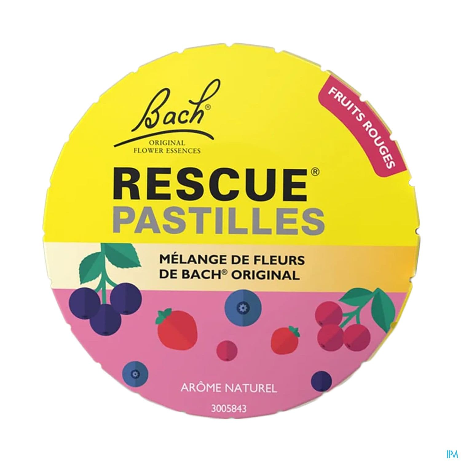 Rescue Bach Pastille Fruit Des Bois 50g