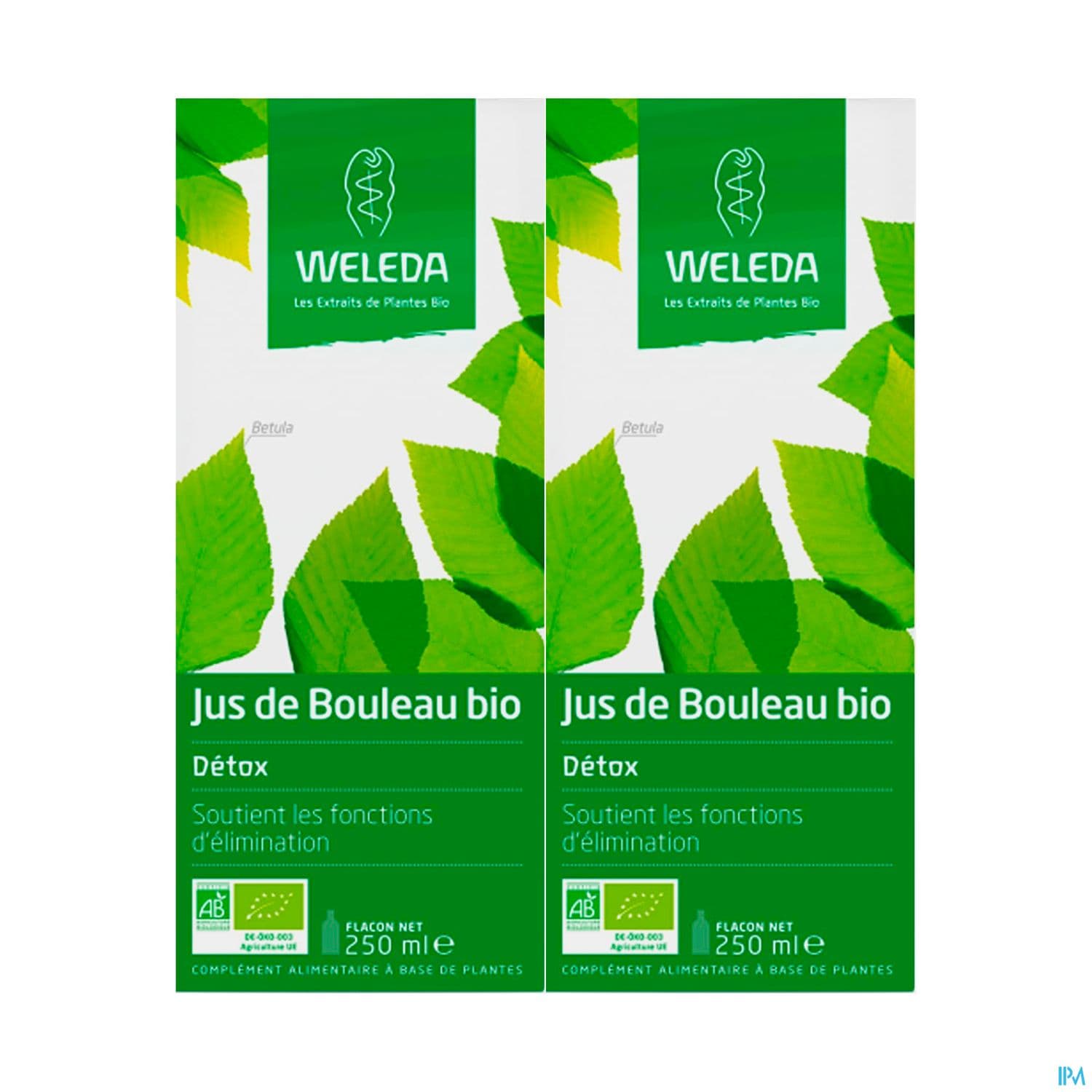 WELEDA JUS BOULEAU BIO 250MLX2