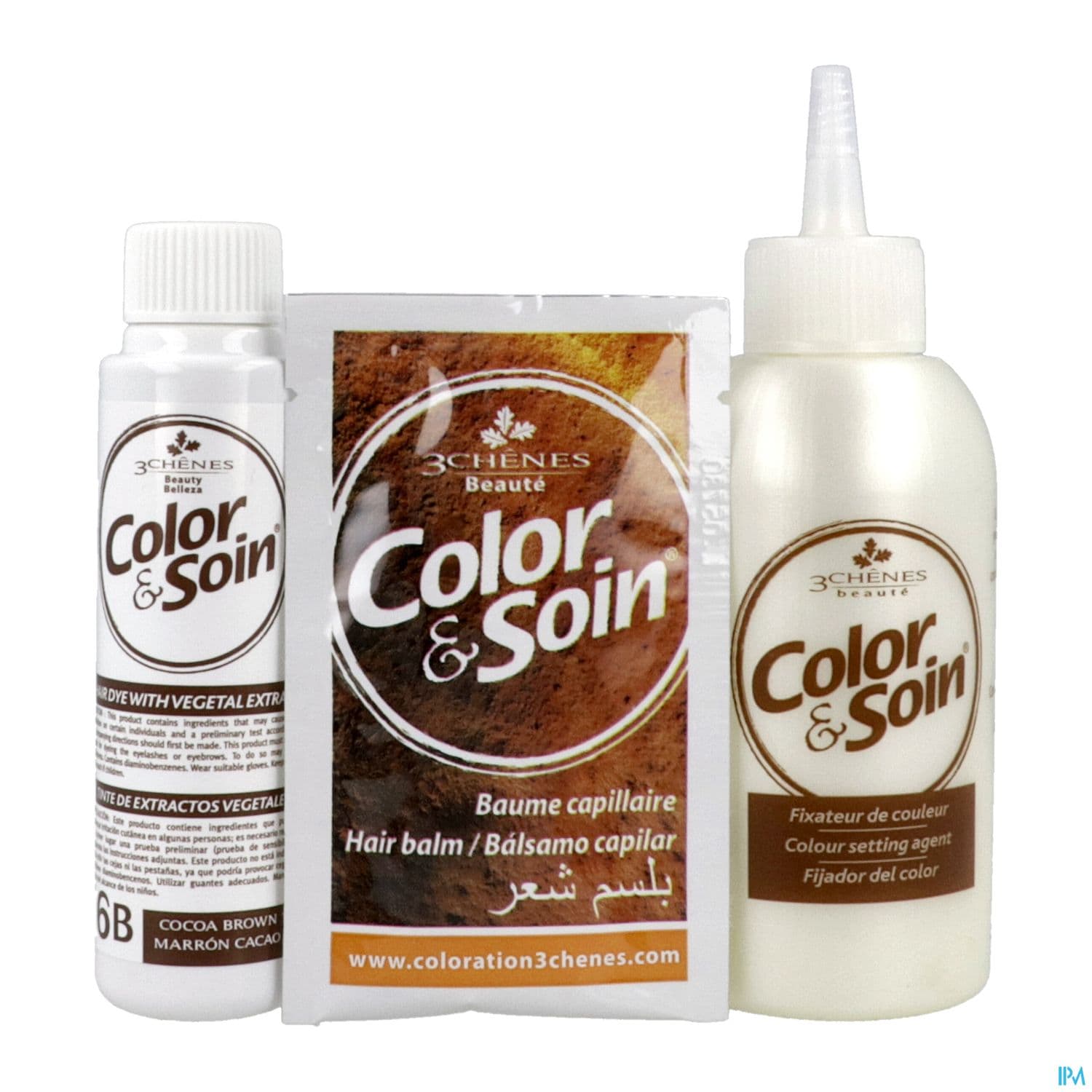 3 CHENES COLOR/SOIN NOIR MAR CA 6B