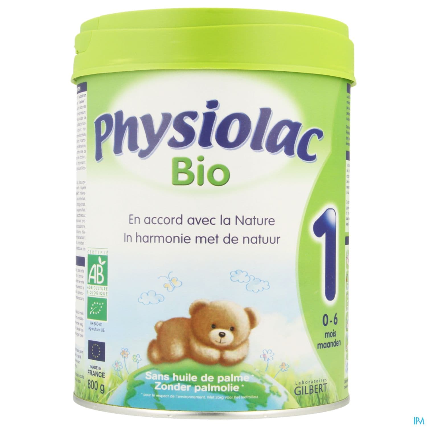 PHYSIOLAC LAIT BIO1 PDR 800G