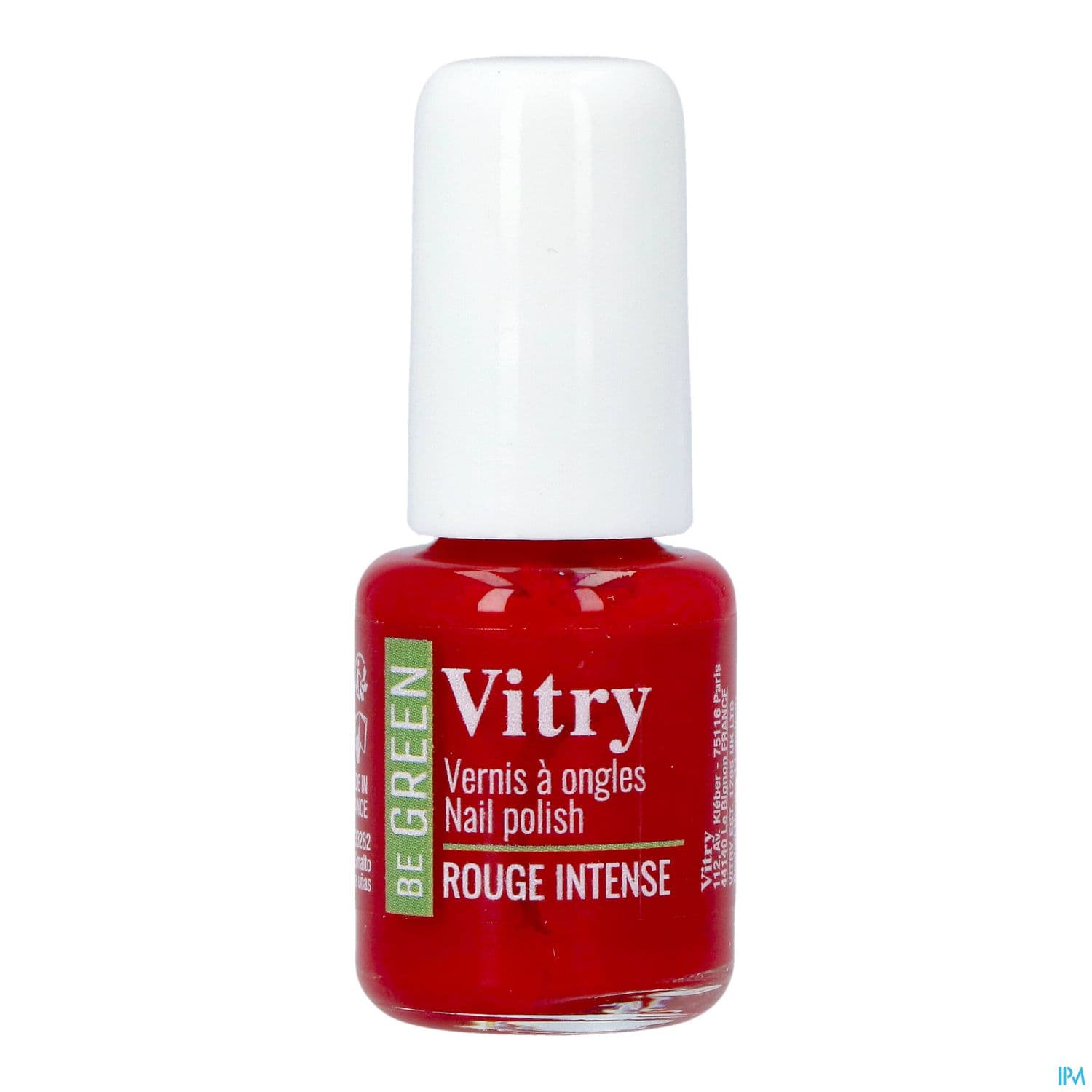 Vitry Be Green Vernis Ongles Rouge Intense 6ml