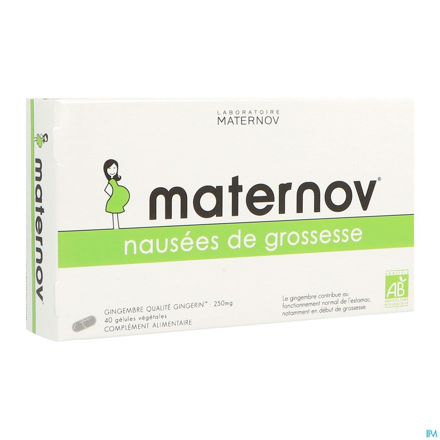 Maternov Nausees 10 Jours Gelule 40