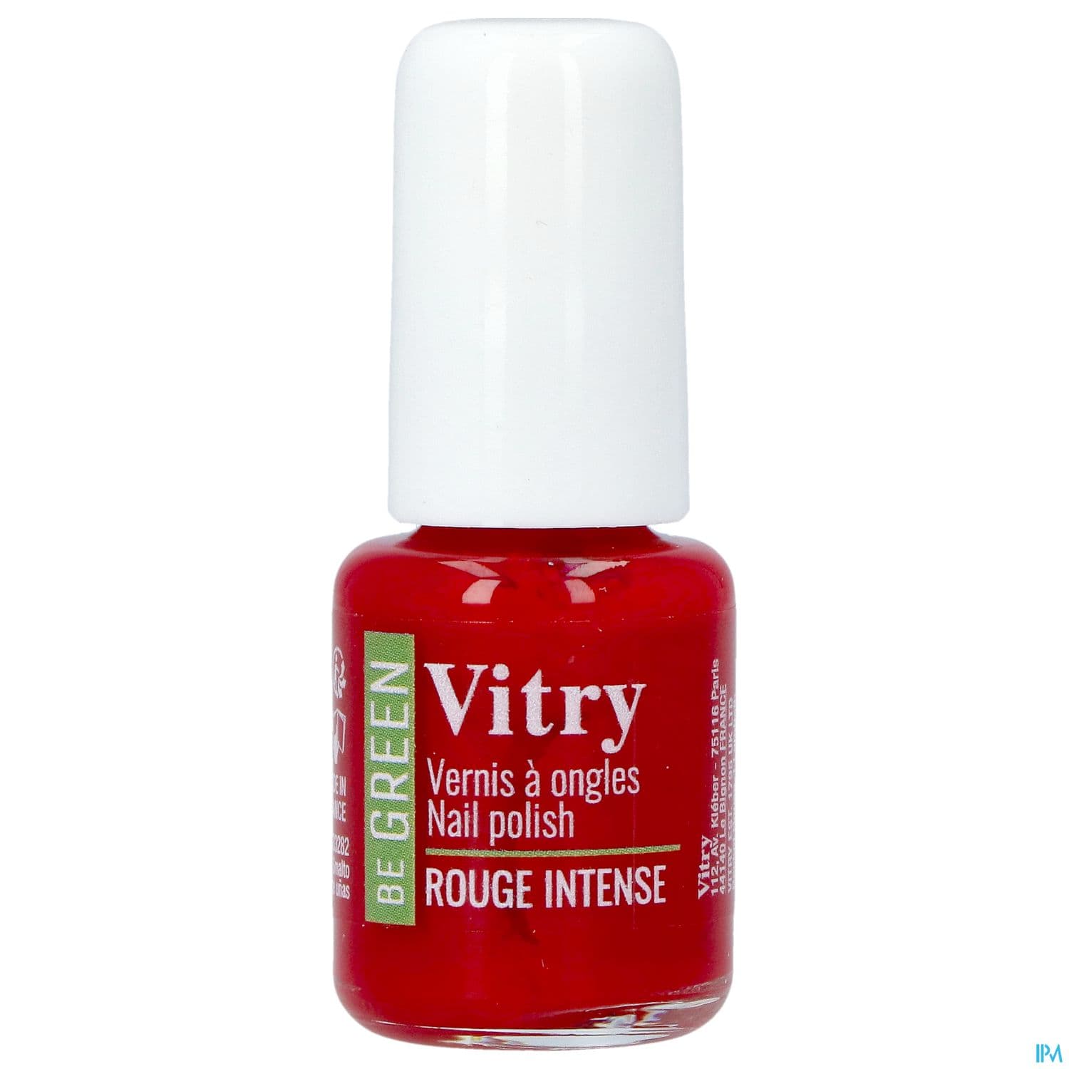 Vitry Be Green Vernis Ongles Rouge Intense 6ml