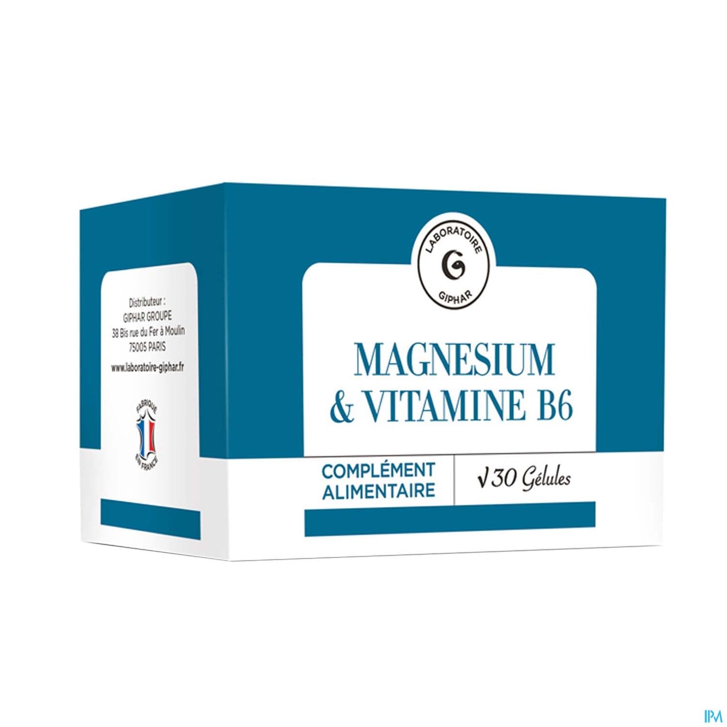 GIPHAR MAGNESIUM GELULE 30