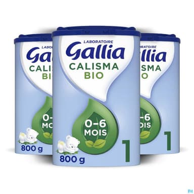 GALLIA CALISMA 1 LAIT PDR BIO800G
