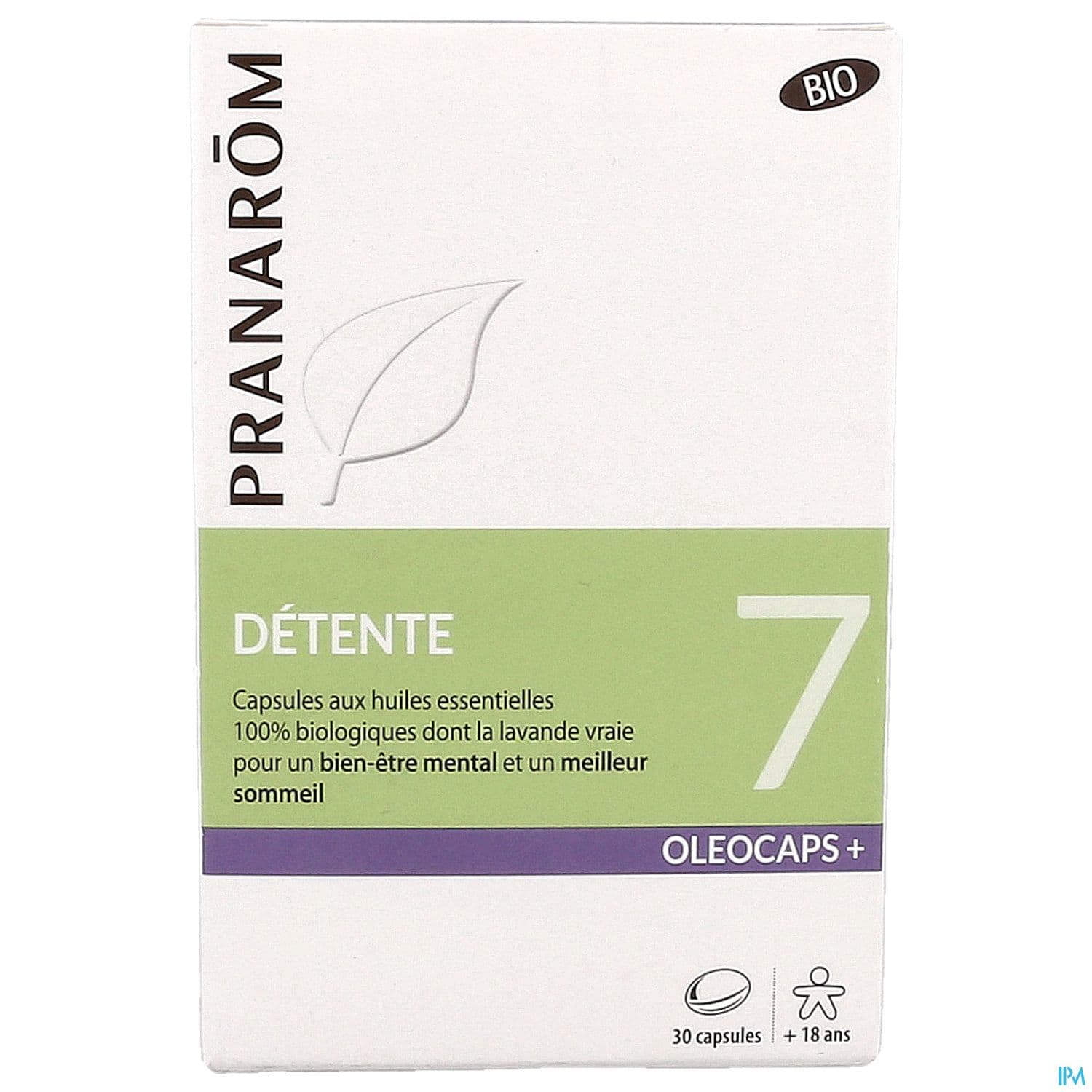 PRANAROM OLEOCAPS+7 DETENTE CAP30