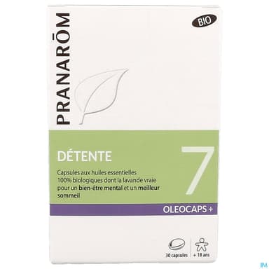 PRANAROM OLEOCAPS+7 DETENTE CAP30