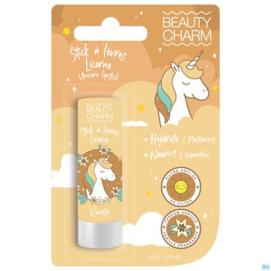 Beauty Charm Stick A Levres Enfant Licorne Vanille 4g2