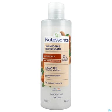 NATESSANCE SH ARGAN/KERAT 250ML