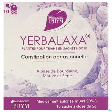 Yerbalaxa Melange Plantes Pour Tisane Infusette 10