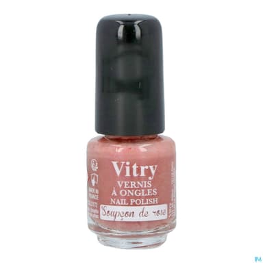 Vitry Vernis Ongles Soupcon Rose Mini 4ml