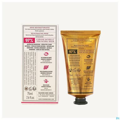 PANIER DES SENS CR MAIN ROSE 75ML