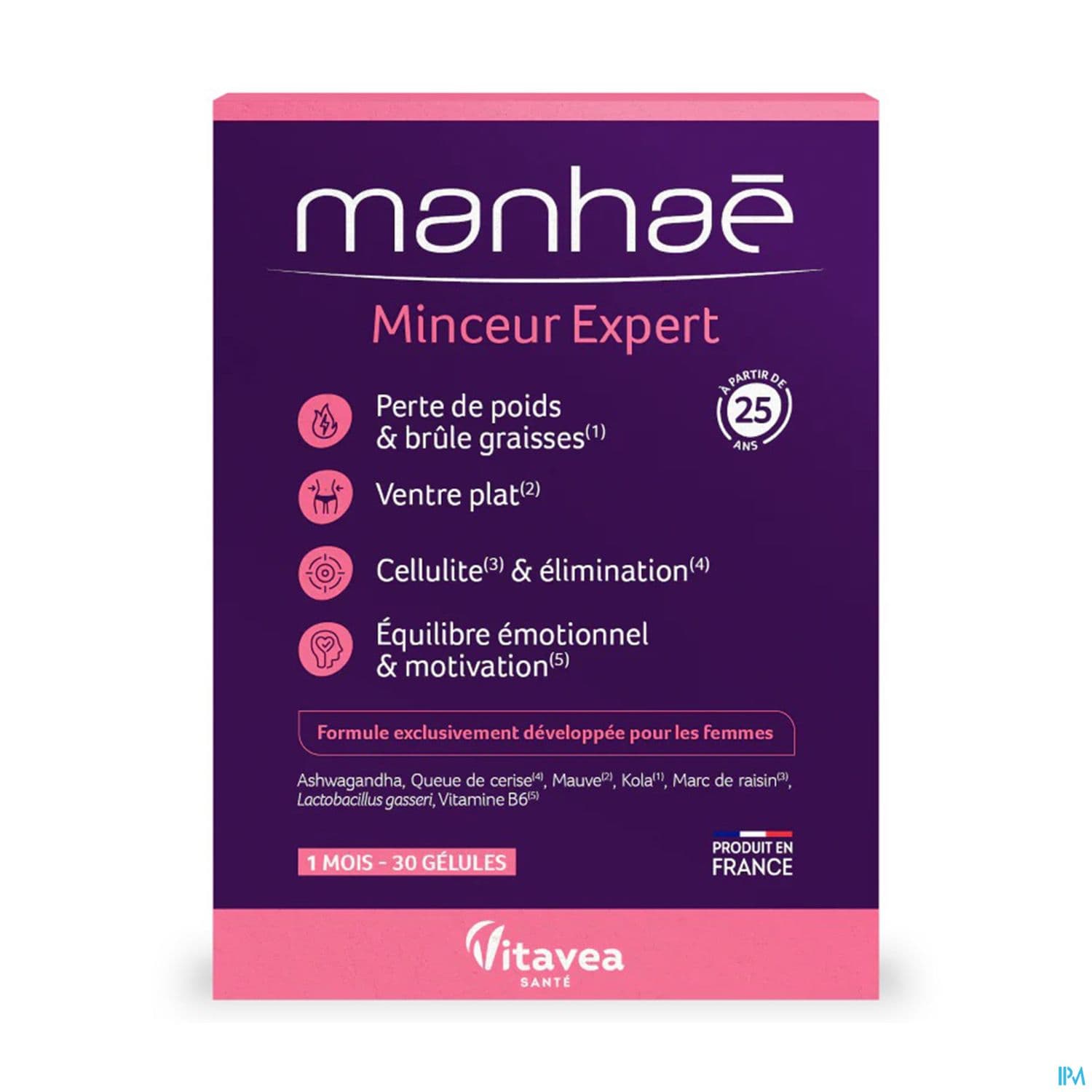 Vitavea Manhae Minceur Expert Gelule 30