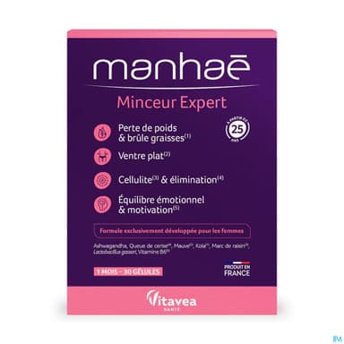 Vitavea Manhae Minceur Expert Gelule 30