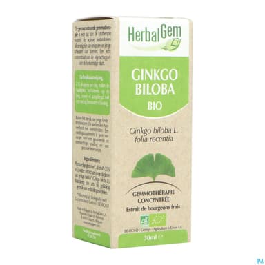 HERBALGEM MACER MER BIO GINKGO30ML
