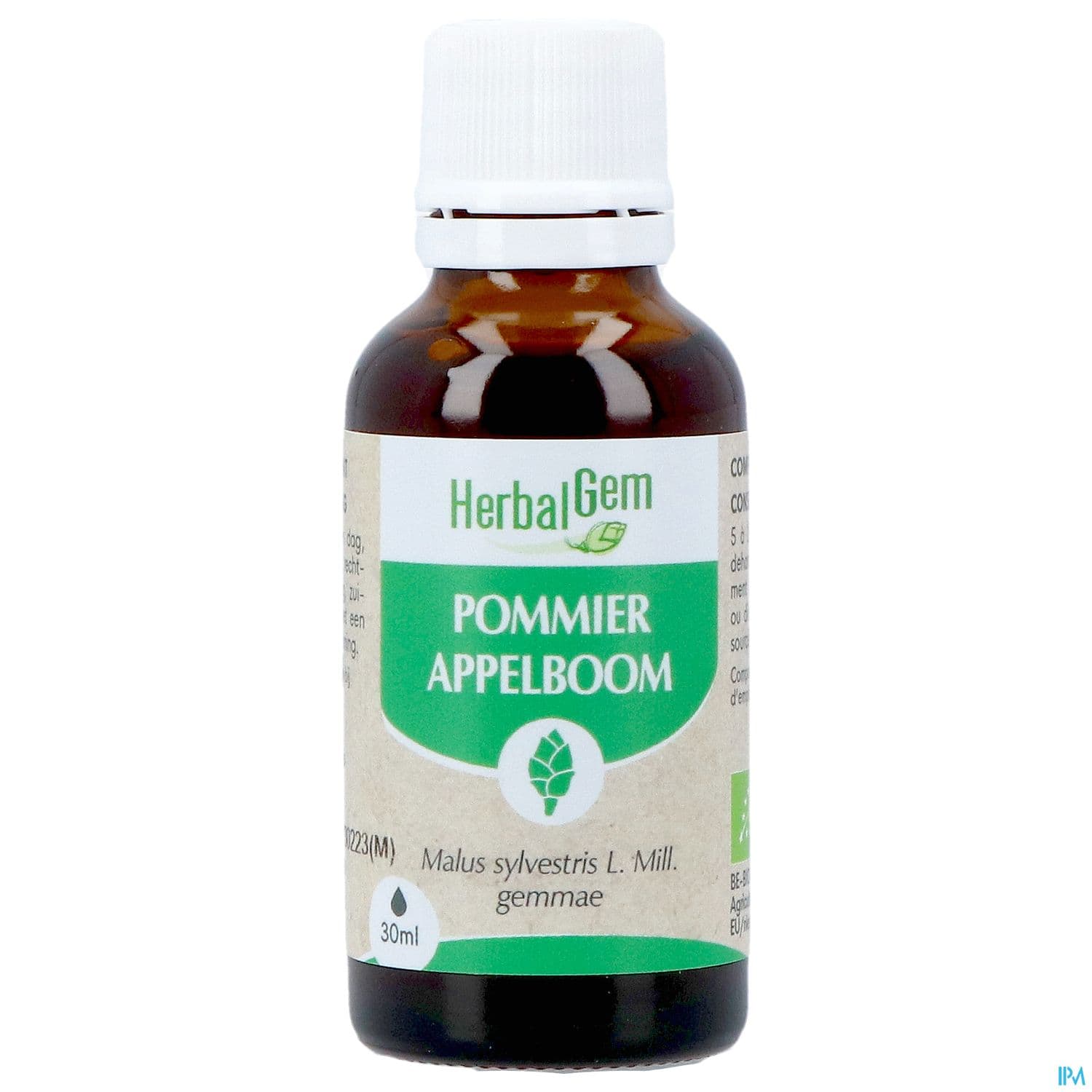 Herbalgem Pommier Bourgeon Macerat Glycer Bio 30ml