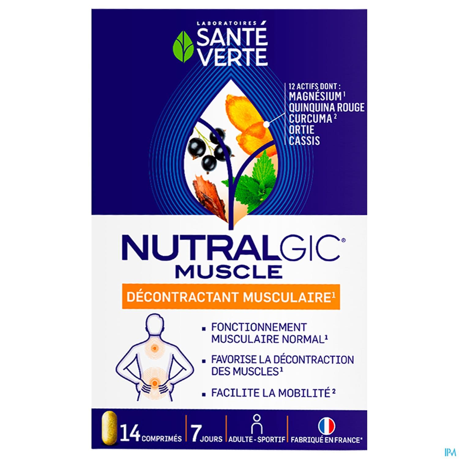 NUTRALGIC MUSCLE SANTE VERTE CPR14