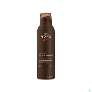 Nuxe Men Rasage De Reve Gel De Rasage Antiirritations Toutes Peaux Meme Sensibles 150ml