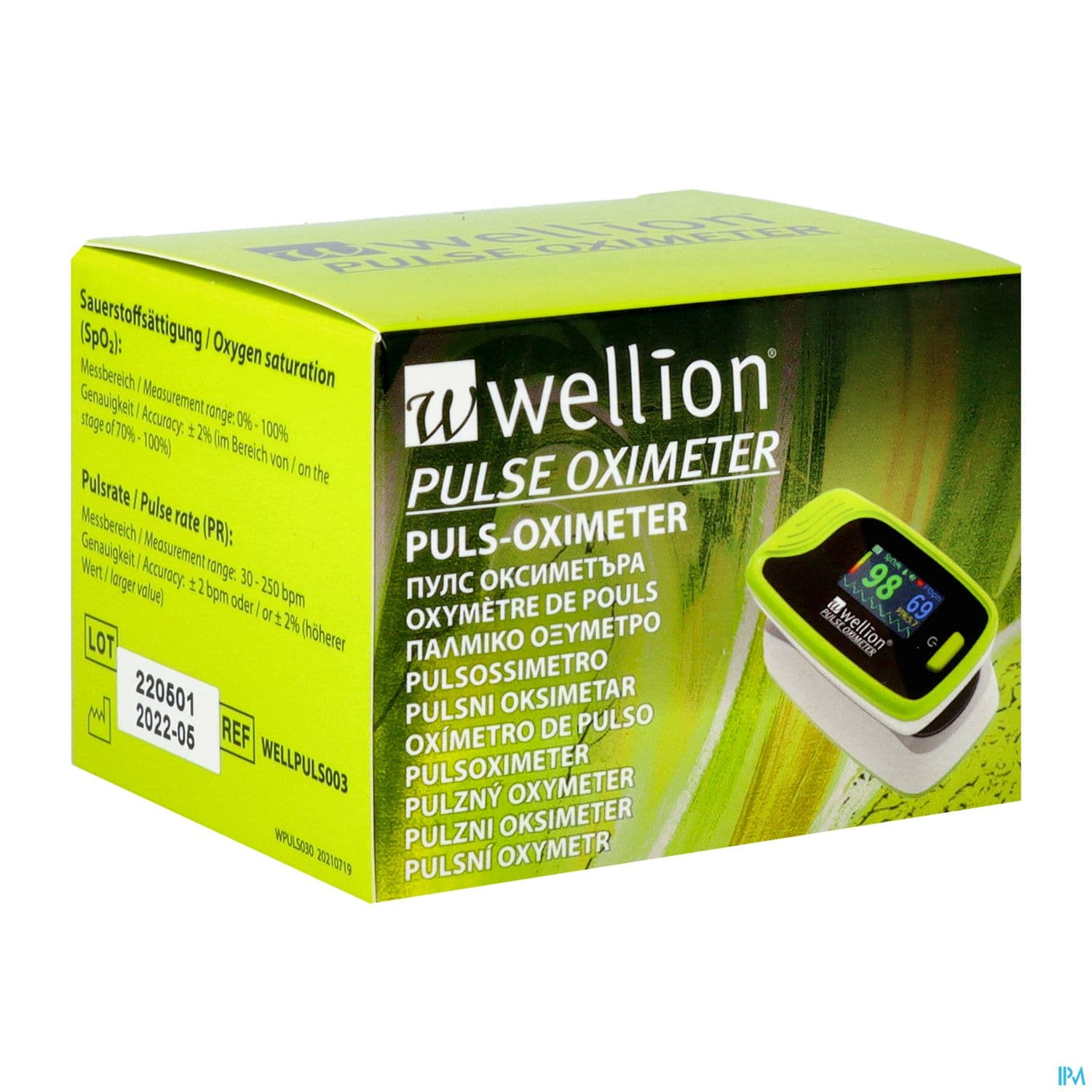 Wellion Oxymetre De Pouls