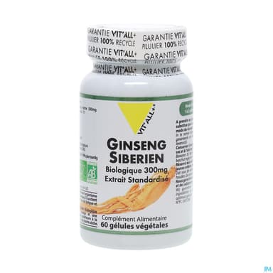 VIT ALL+ GINSENG SIBER300MG CAPS60