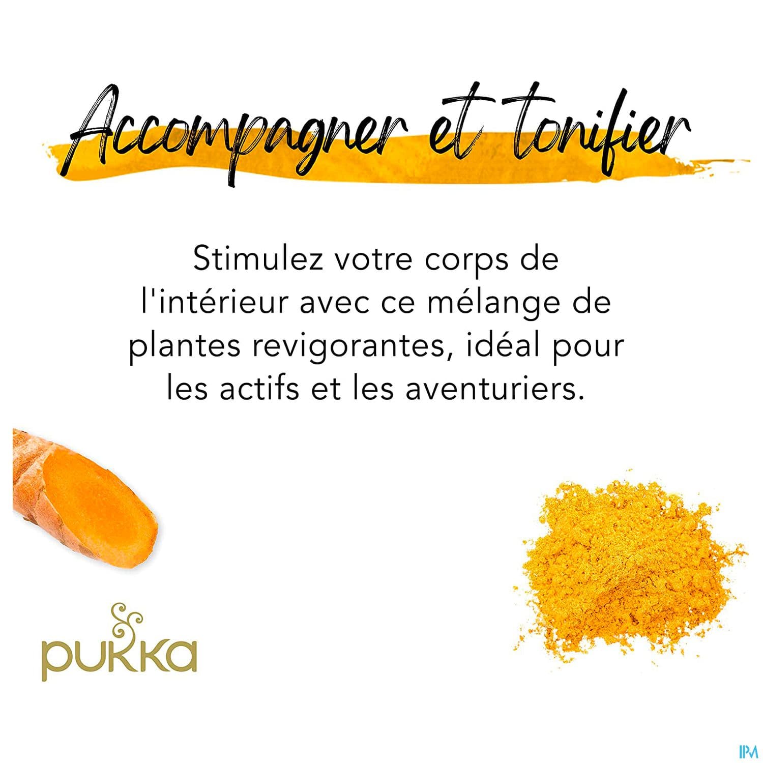 Pukka Infusion Curcuma Tonique Bio Sachet 20