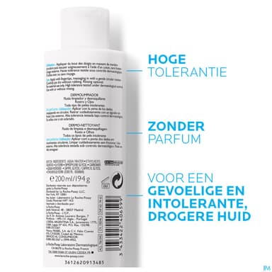 La Roche Posay Toleriane Dermo Nettoyant Fluide 200ml