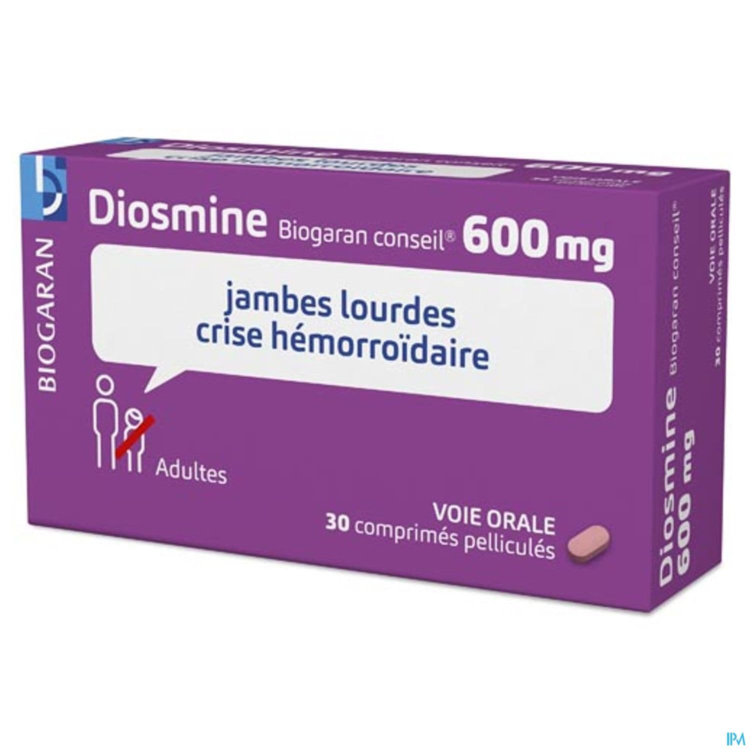 DIOSMINE 600MG BIOG CONS CPR 30