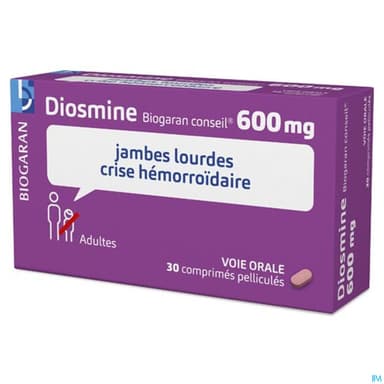 DIOSMINE 600MG BIOG CONS CPR 30